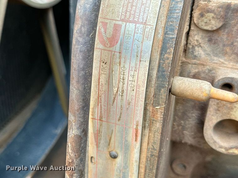 image for item KM9808 1989 White GMC WCS  dump truck