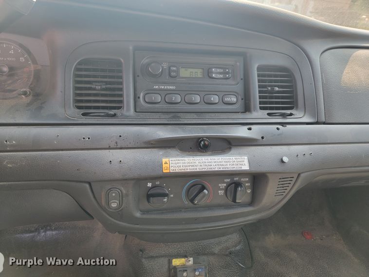 image for item KS9268 2008 Ford Crown Victoria Police Interceptor