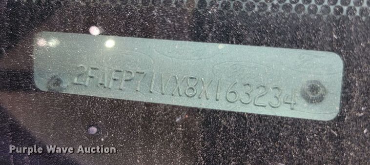 image for item KS9268 2008 Ford Crown Victoria Police Interceptor