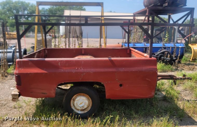 image for item KS9271 Pickup truck bed trailer