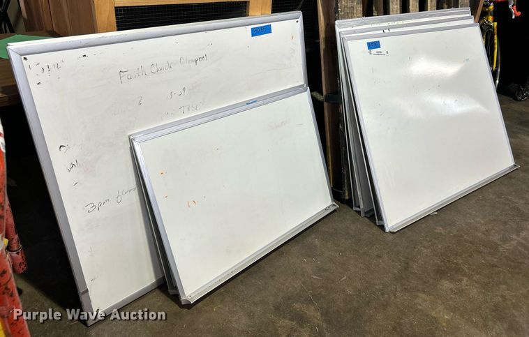image for item LE9705 (10) white boards