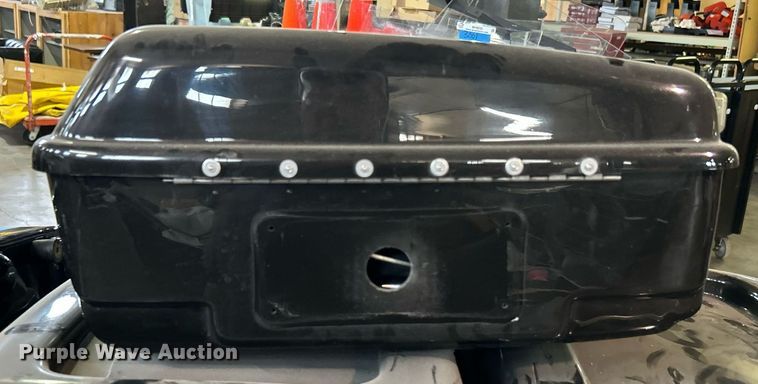 image for item LE9712 Approximately 11 Kawasaki motorcycle saddle bags