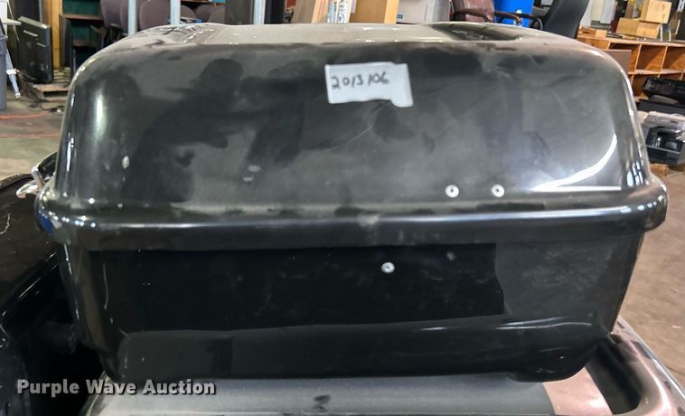 image for item LE9712 Approximately 11 Kawasaki motorcycle saddle bags