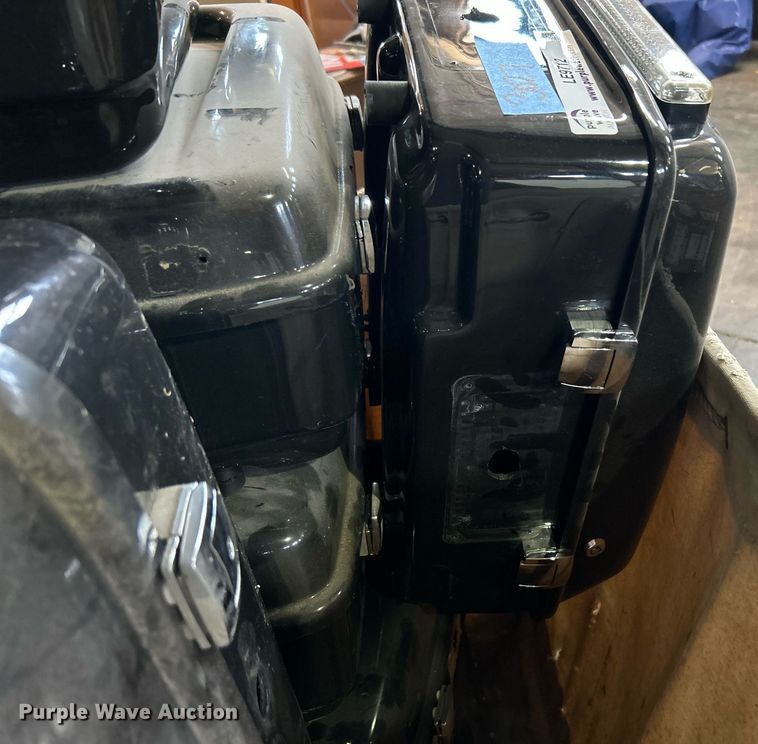 image for item LE9712 Approximately 11 Kawasaki motorcycle saddle bags