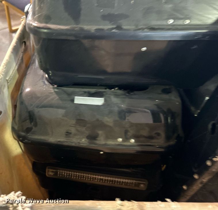 image for item LE9712 Approximately 11 Kawasaki motorcycle saddle bags