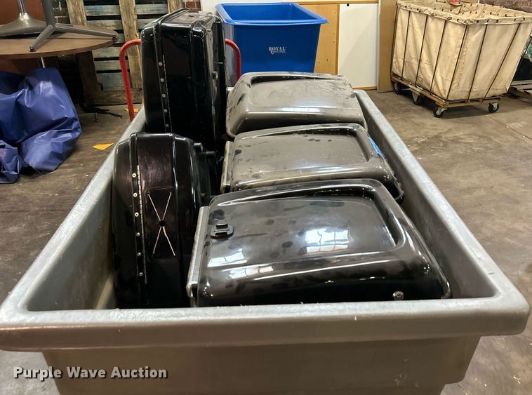 image for item LE9713 Approximately 11 Kawasaki motorcycle saddle bags