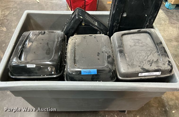 image for item LE9713 Approximately 11 Kawasaki motorcycle saddle bags