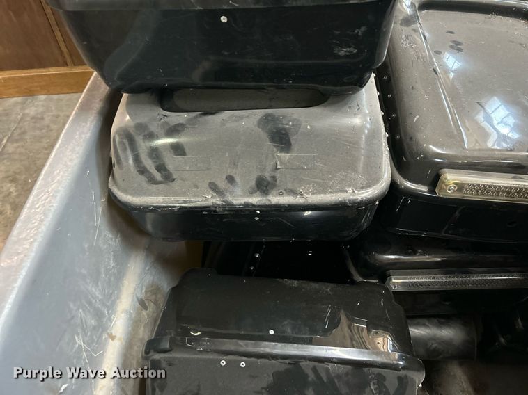 image for item LE9713 Approximately 11 Kawasaki motorcycle saddle bags