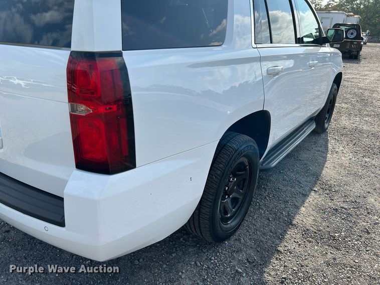 image for item LF9393 2019 Chevrolet Tahoe Police  SUV