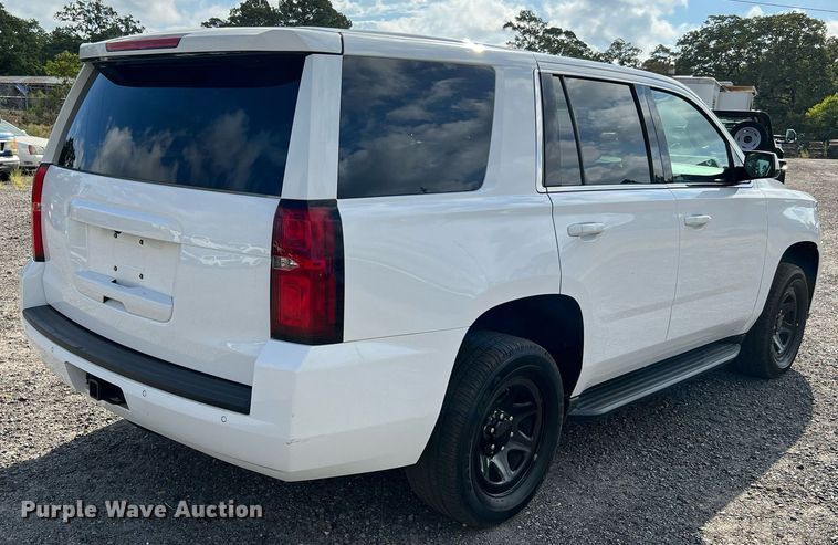 image for item LF9395 2019 Chevrolet Tahoe Police  SUV
