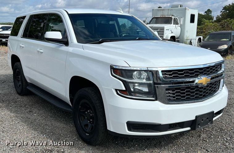 image for item LF9397 2018 Chevrolet Tahoe Police  SUV