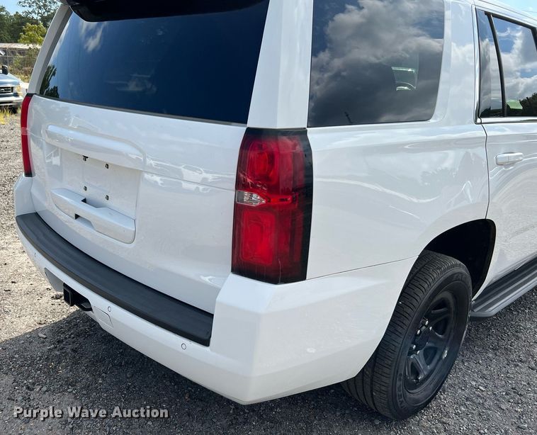 image for item LF9397 2018 Chevrolet Tahoe Police  SUV