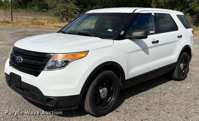 image for item LF9398 2015 Ford Explorer Police Interceptor  SUV