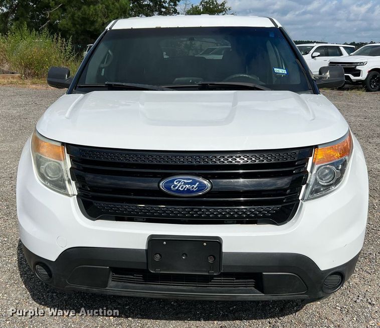 image for item LF9398 2015 Ford Explorer Police Interceptor  SUV