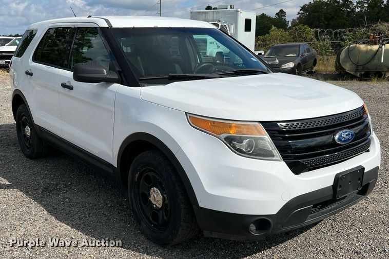 image for item LF9398 2015 Ford Explorer Police Interceptor  SUV