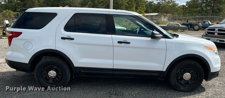 image for item LF9398 2015 Ford Explorer Police Interceptor  SUV