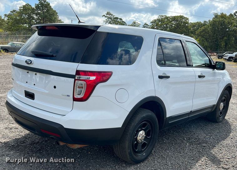 image for item LF9398 2015 Ford Explorer Police Interceptor  SUV