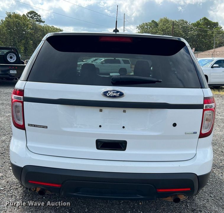 image for item LF9398 2015 Ford Explorer Police Interceptor  SUV