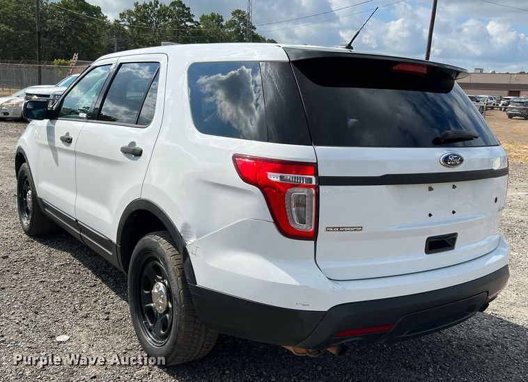 image for item LF9398 2015 Ford Explorer Police Interceptor  SUV
