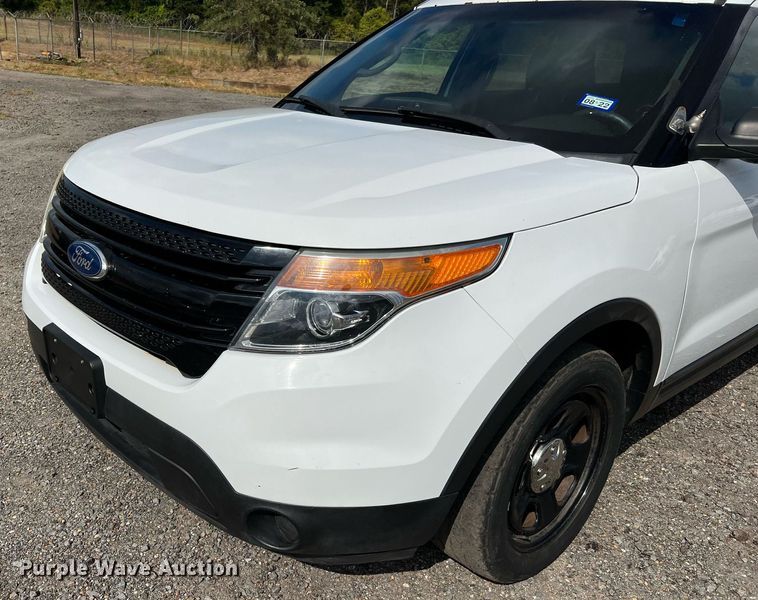 image for item LF9398 2015 Ford Explorer Police Interceptor  SUV
