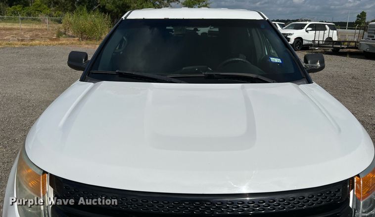 image for item LF9398 2015 Ford Explorer Police Interceptor  SUV