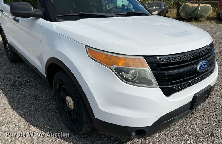image for item LF9398 2015 Ford Explorer Police Interceptor  SUV