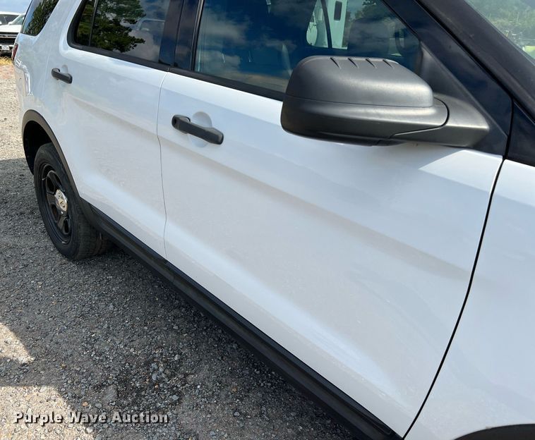 image for item LF9398 2015 Ford Explorer Police Interceptor  SUV