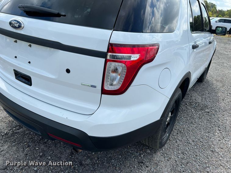 image for item LF9398 2015 Ford Explorer Police Interceptor  SUV