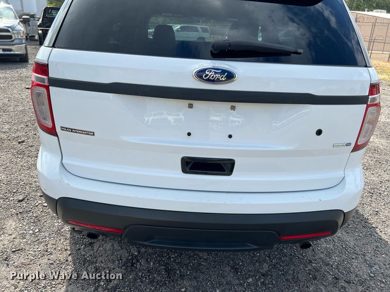 image for item LF9398 2015 Ford Explorer Police Interceptor  SUV