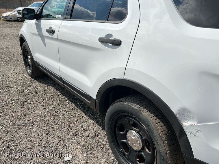 image for item LF9398 2015 Ford Explorer Police Interceptor  SUV