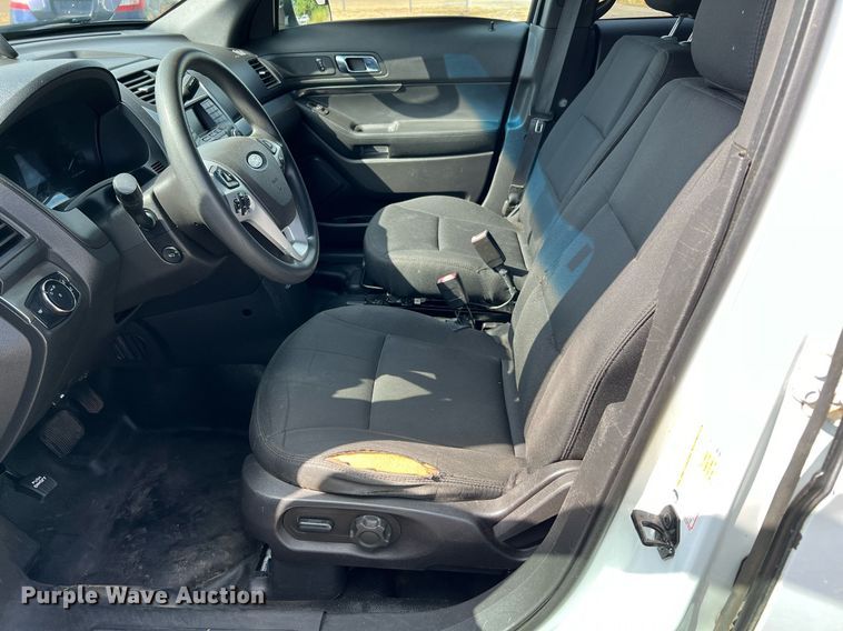 image for item LF9398 2015 Ford Explorer Police Interceptor  SUV