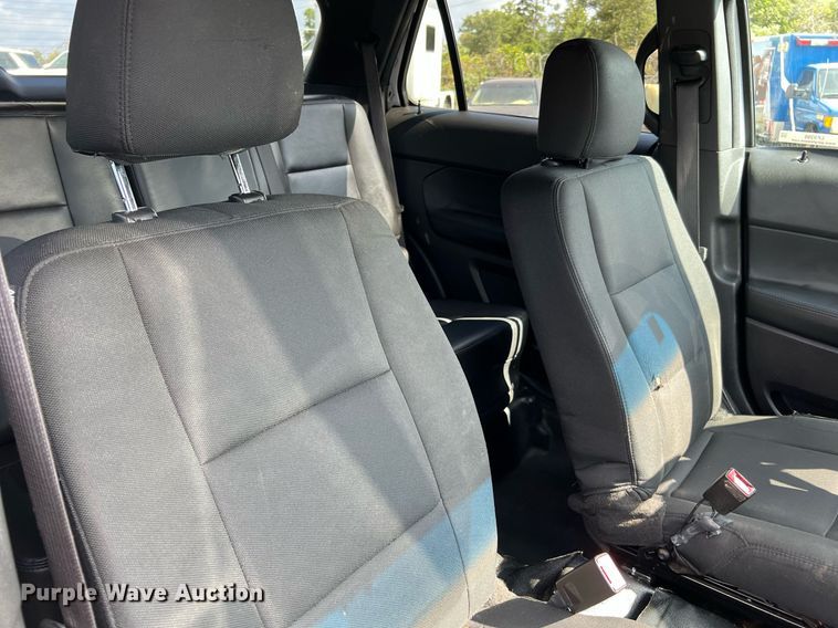 image for item LF9398 2015 Ford Explorer Police Interceptor  SUV