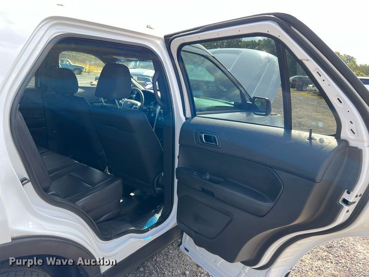 image for item LF9398 2015 Ford Explorer Police Interceptor  SUV