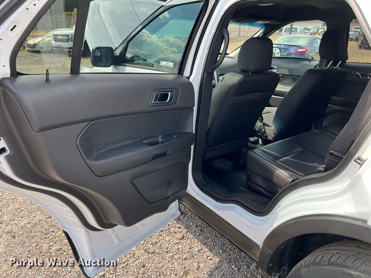 image for item LF9398 2015 Ford Explorer Police Interceptor  SUV