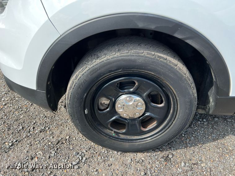 image for item LF9398 2015 Ford Explorer Police Interceptor  SUV