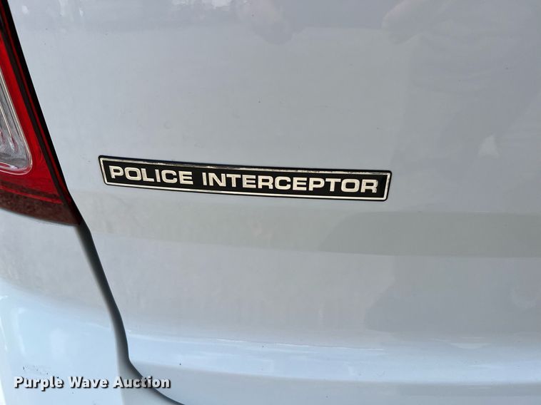 image for item LF9398 2015 Ford Explorer Police Interceptor  SUV