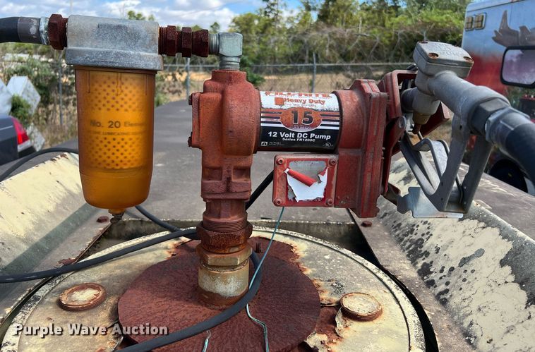 image for item LF9399 Aluminum fuel tank bed