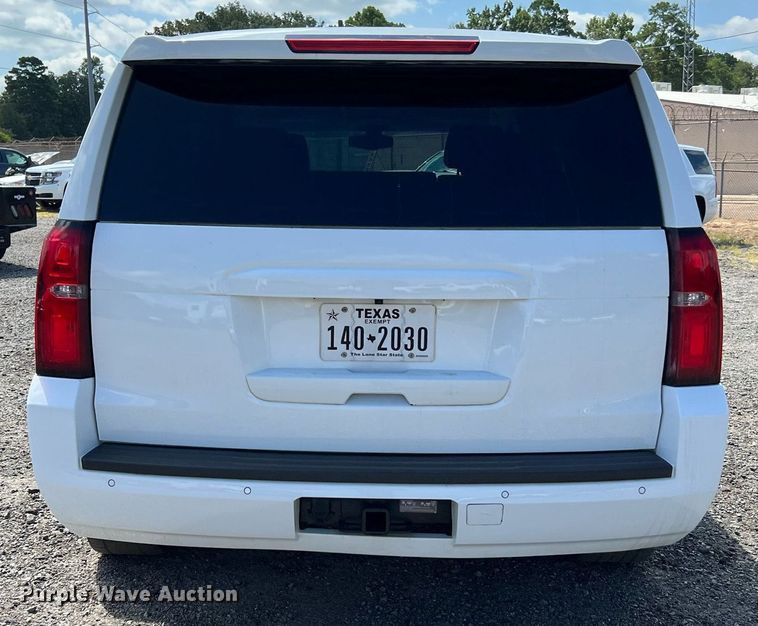 image for item LF9401 2019 Chevrolet Tahoe Police  SUV