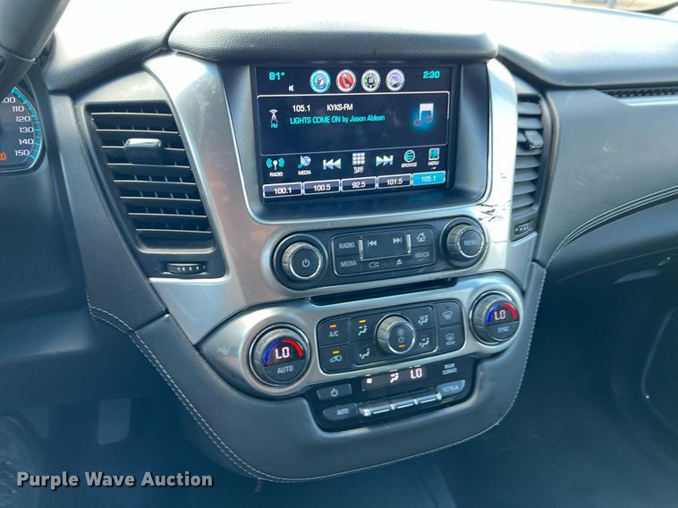 image for item LF9401 2019 Chevrolet Tahoe Police  SUV