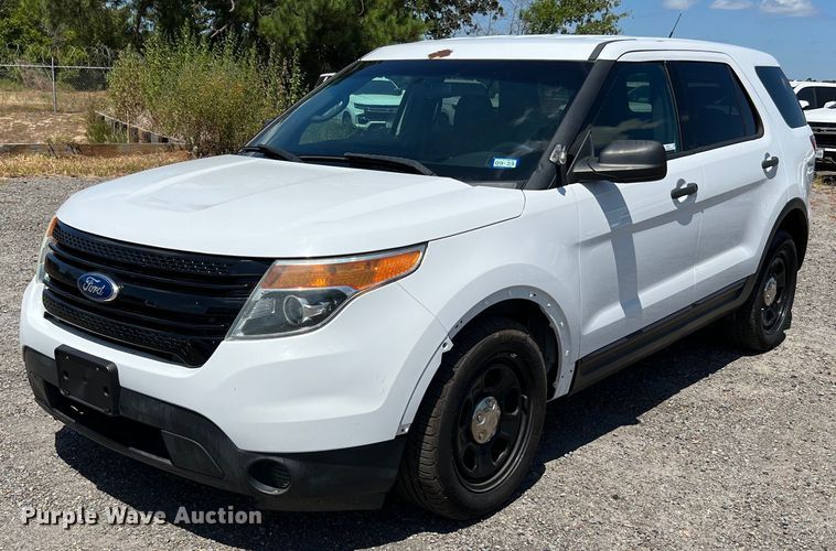 image for item LF9402 2015 Ford Explorer Police Interceptor  SUV