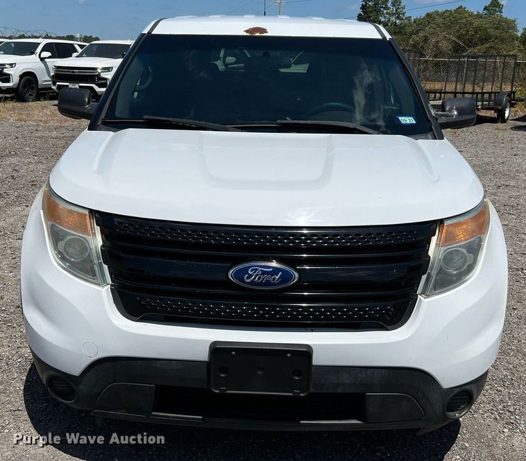 image for item LF9402 2015 Ford Explorer Police Interceptor  SUV