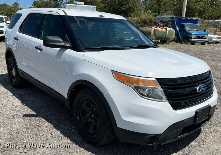 image for item LF9402 2015 Ford Explorer Police Interceptor  SUV