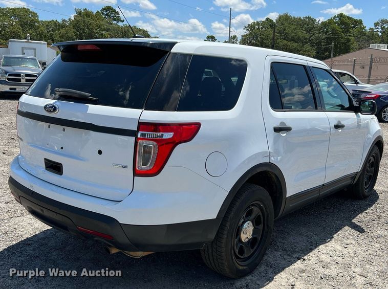 image for item LF9402 2015 Ford Explorer Police Interceptor  SUV
