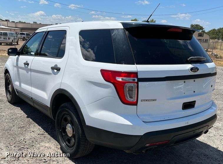 image for item LF9402 2015 Ford Explorer Police Interceptor  SUV