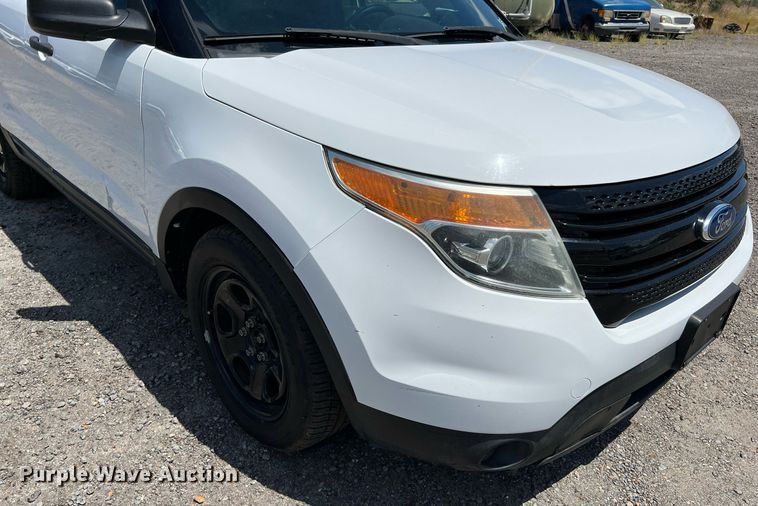 image for item LF9402 2015 Ford Explorer Police Interceptor  SUV