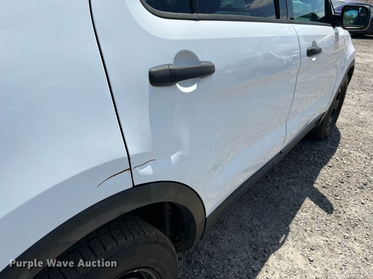 image for item LF9402 2015 Ford Explorer Police Interceptor  SUV