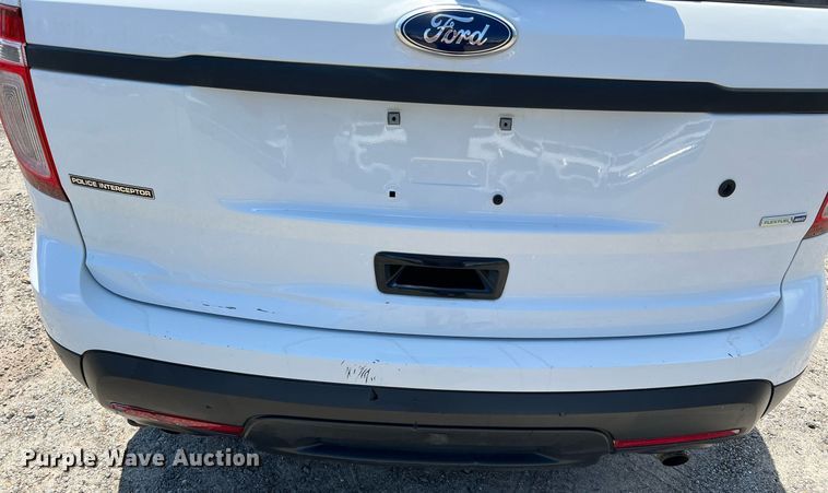 image for item LF9402 2015 Ford Explorer Police Interceptor  SUV