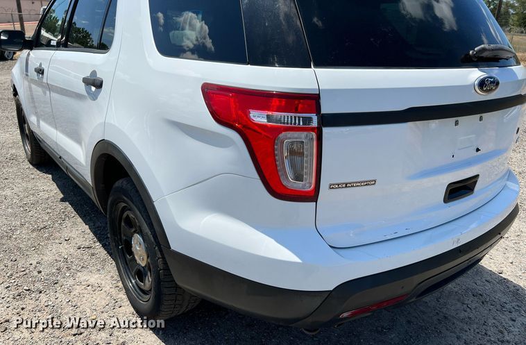image for item LF9402 2015 Ford Explorer Police Interceptor  SUV