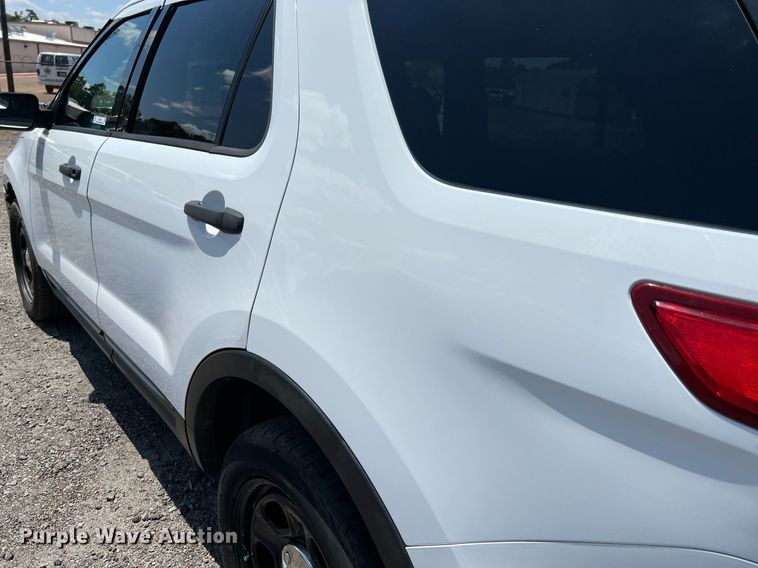 image for item LF9402 2015 Ford Explorer Police Interceptor  SUV