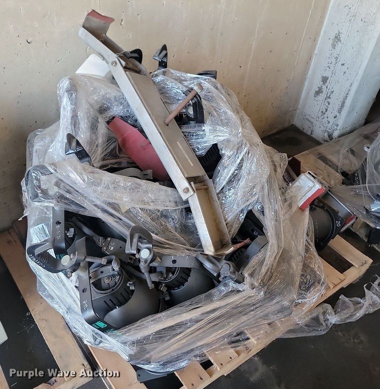 image for item LO9153 (6) pallets of stage lighting equipment
